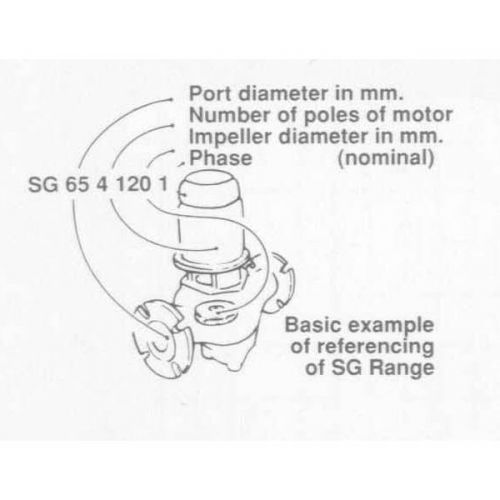 Surecast SG100 Pump Two Pole Three Phase Motor 400V SG100-2120-3 #4